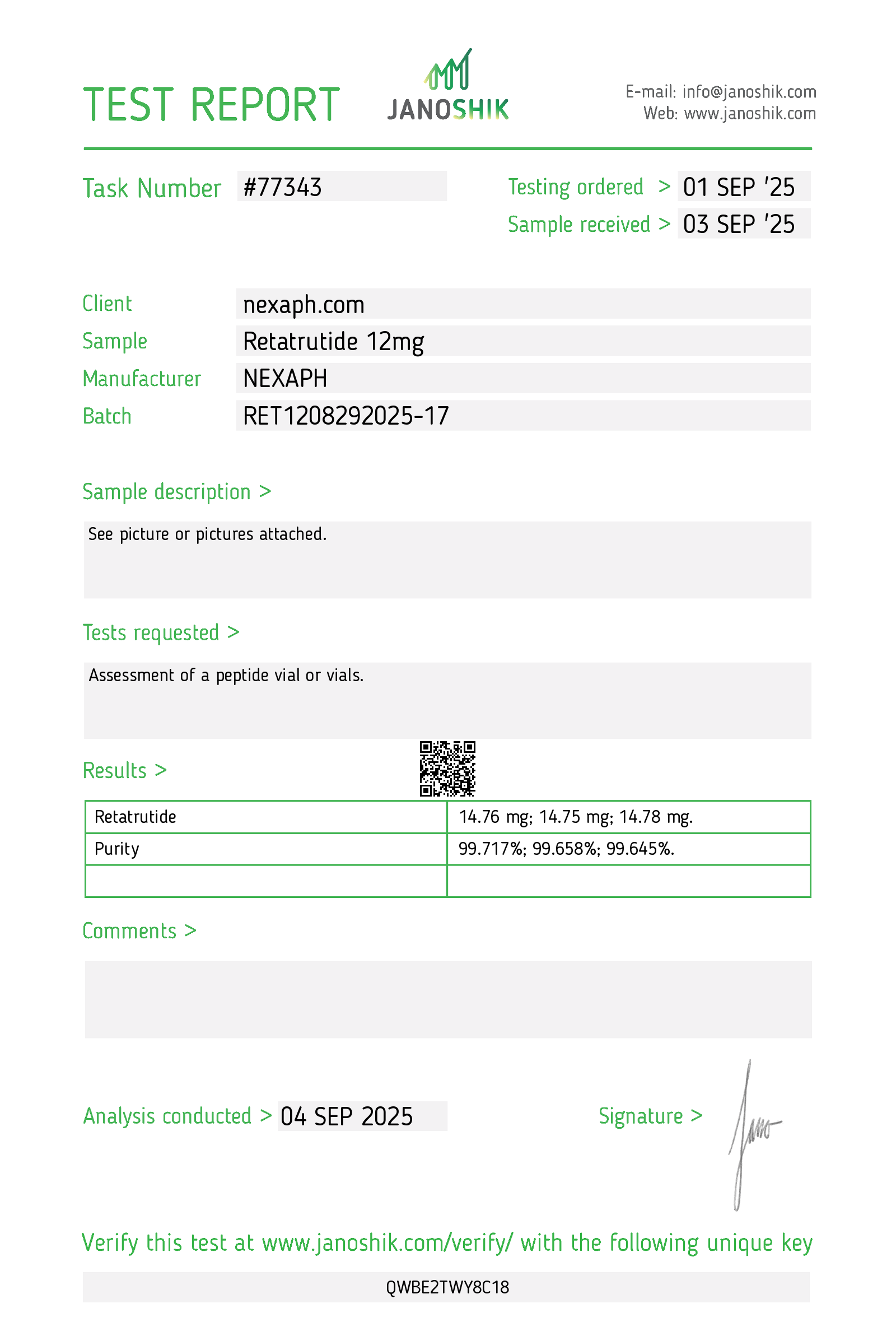 Retatrutide (10 vials/Kit) - Image 4