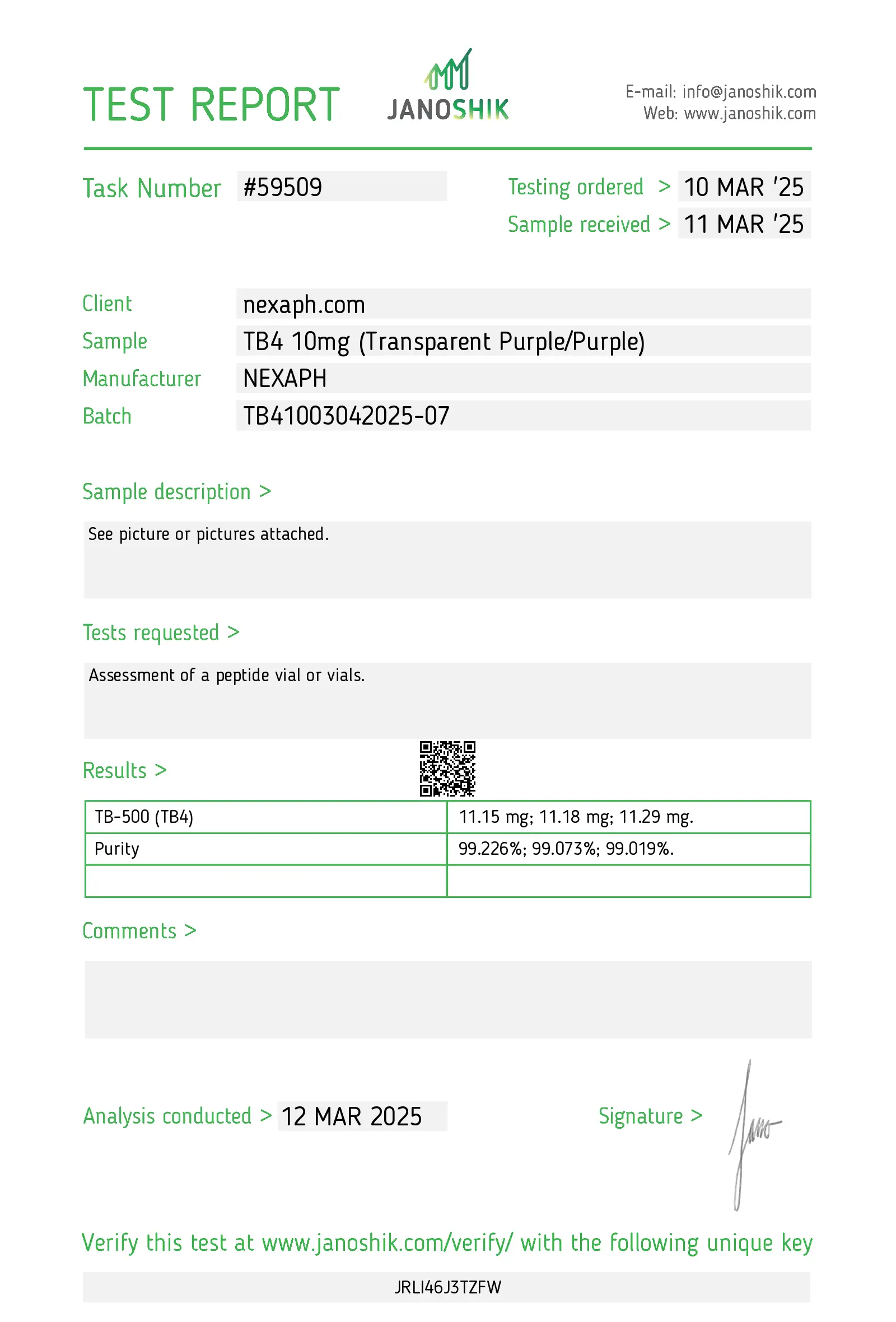 TB4 10mg (Single Vial) – For Research Use Only - Image 3