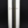 Nexaph 18oz brushed stainless steel tumbler with black flip-top lid and etched logo