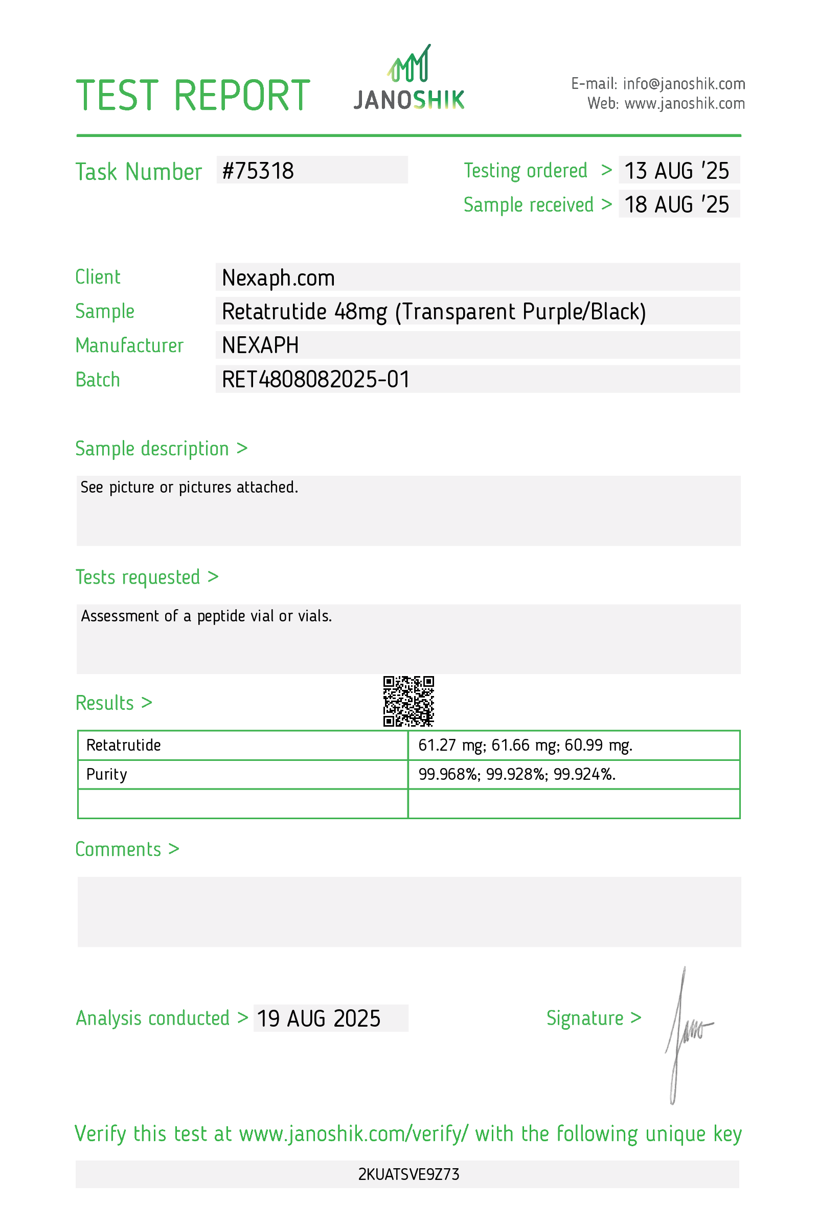 Retatrutide (10 vials/Kit) - Image 2