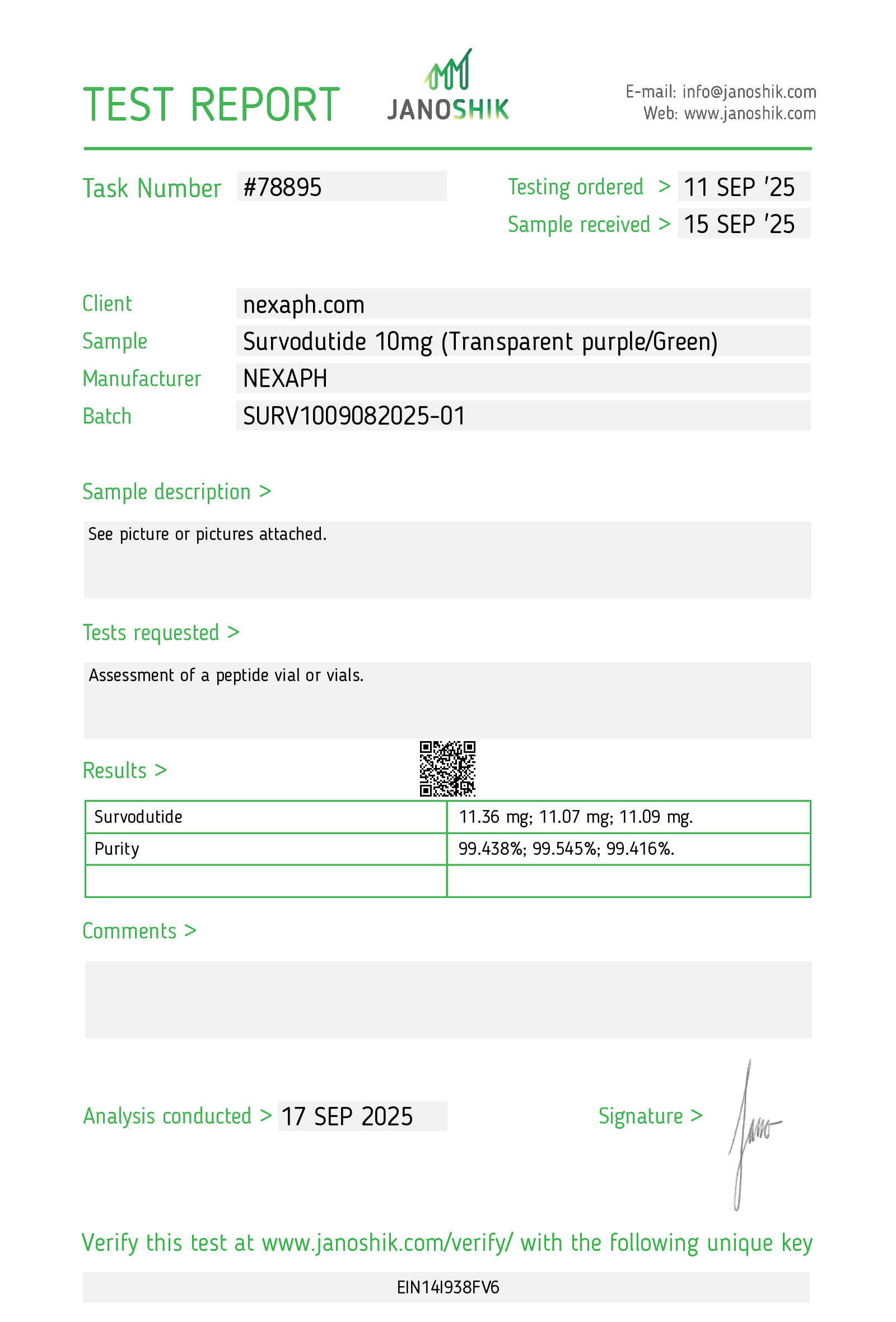 Survodutide 10mg (10 Vials/kit) - Image 2